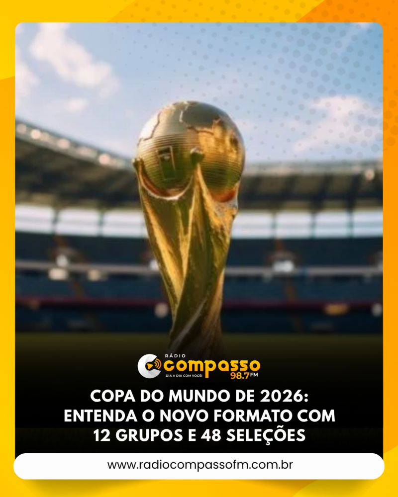 Copa do Mundo de 2026: Entenda o novo formato com 12 grupos e 48 seleções