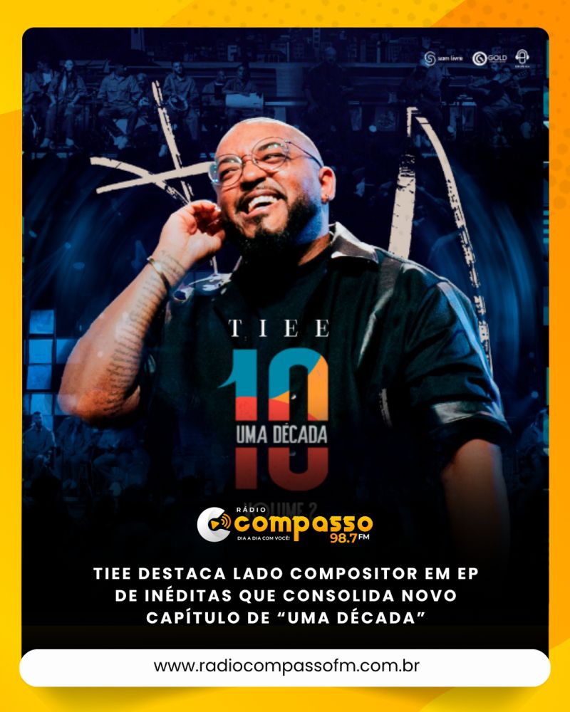 Tiee destaca lado compositor em EP de inéditas que consolida novo capítulo de “Uma Década”