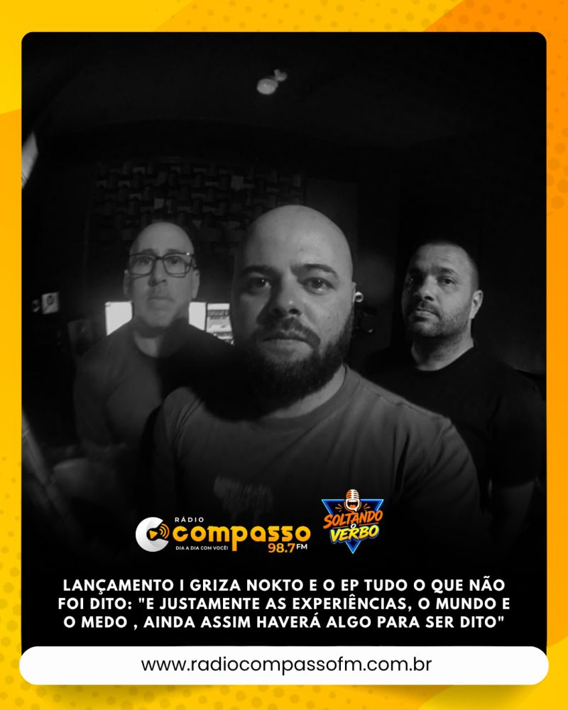 LANÇAMENTO I GRIZA NOKTO E O EP TUDO O QUE NÃO FOI DITO: 
