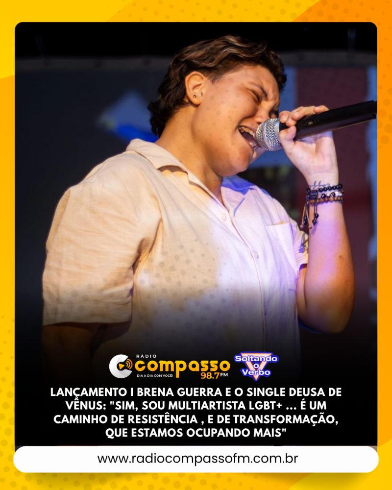 LANÇAMENTO I BRENA GUERRA E O SINGLE DEUSA DE VÊNUS: 