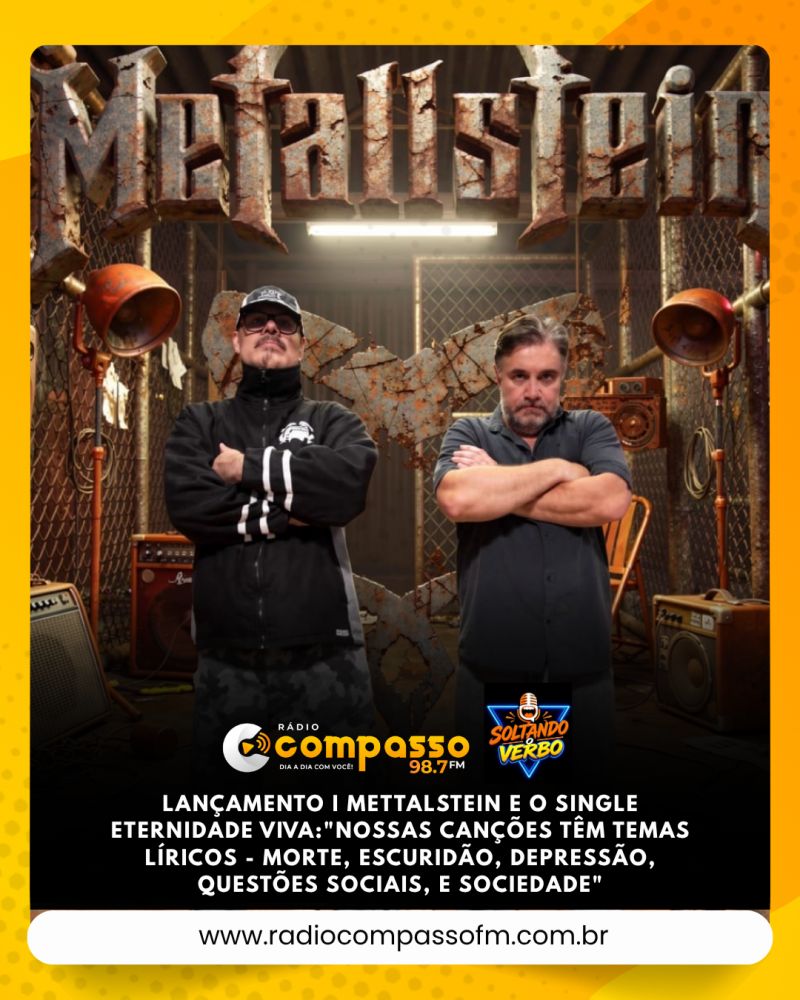 LANÇAMENTO I METTALSTEIN E O SINGLE ETERNIDADE VIVA: