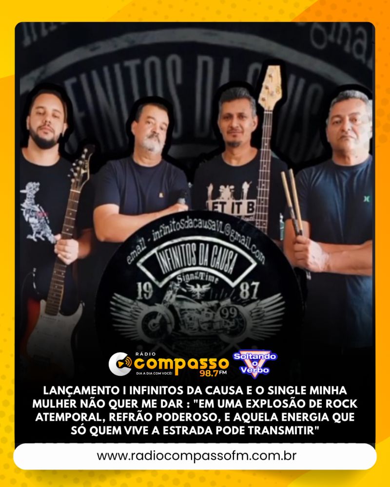 LANÇAMENTO I INFINITOS DA CAUSA E O SINGLE MINHA MULHER NÃO QUER ME DAR : 