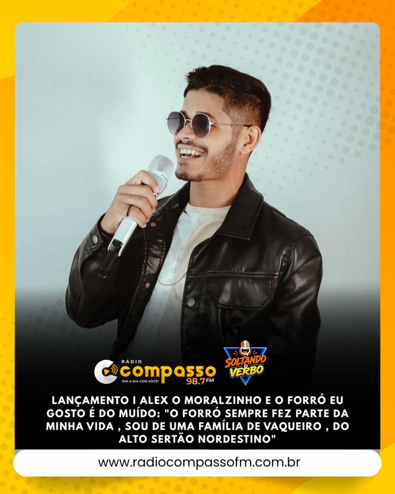 LANÇAMENTO I ALEX O MORALZINHO E O FORRÓ EU GOSTO É DO MUÍDO: 