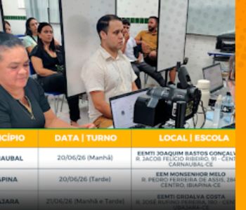 DETRAN-CE ATENDE CANDIDATOS DA CNH POPULAR EM UBAJARA, IBIAPINA E CARNAUBAL NOS DIAS 20 E 21 DE JUNHO