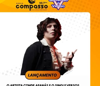 LANÇAMENTO I O ARTISTA CONDE AFANÁS E O SINGLE VERSOS PROFANOS: 